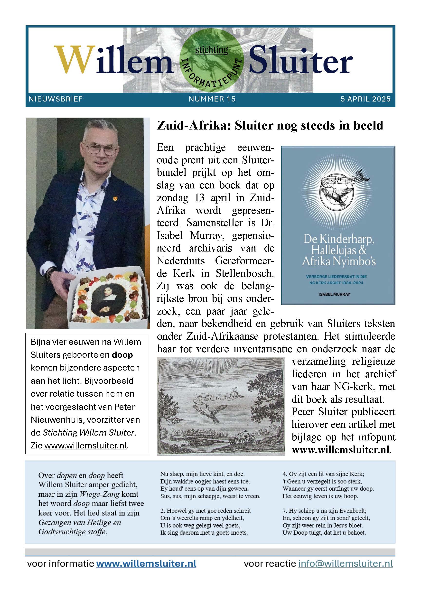 Nieuwsbrief 15