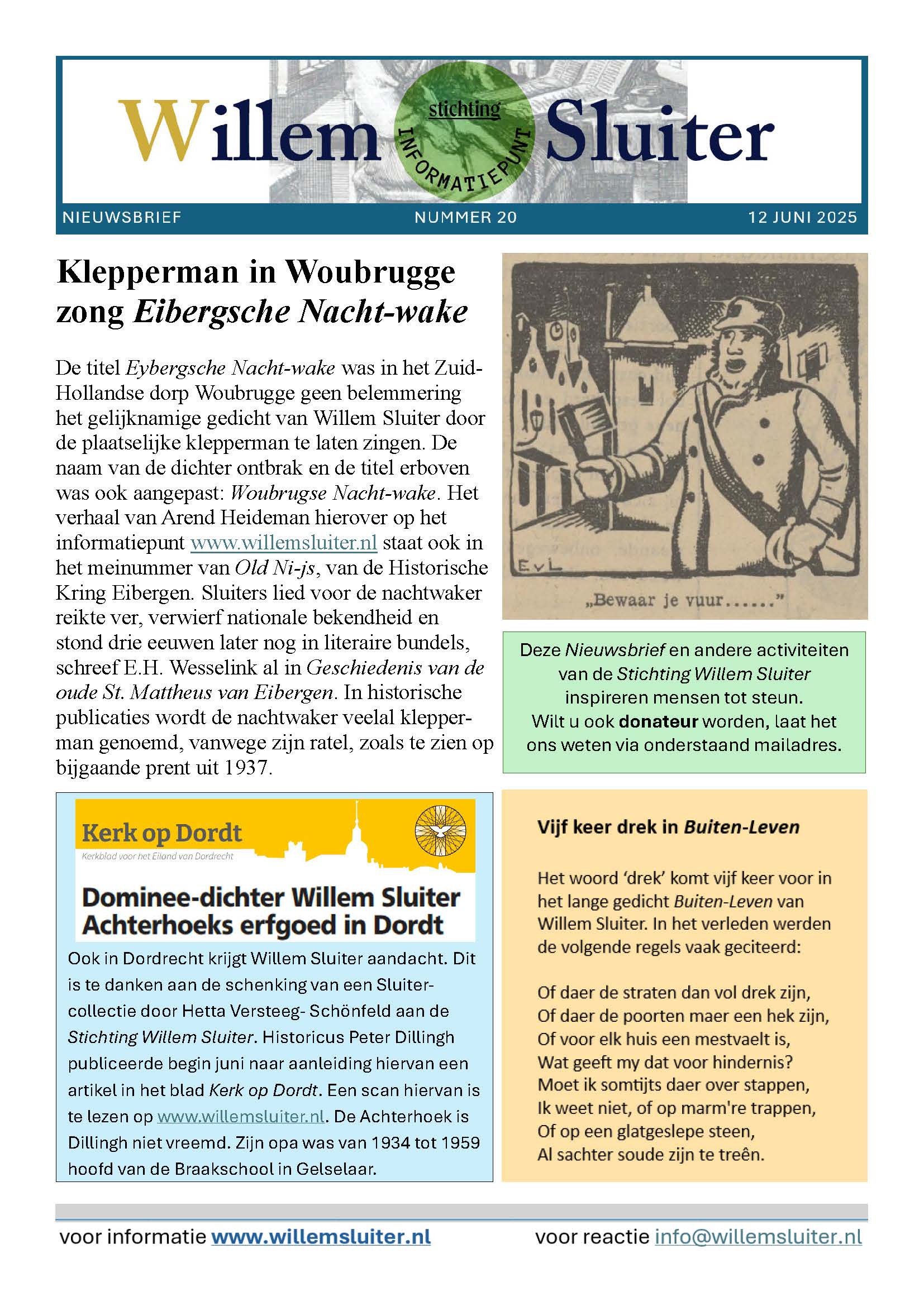 Nieuwsbrief 20
