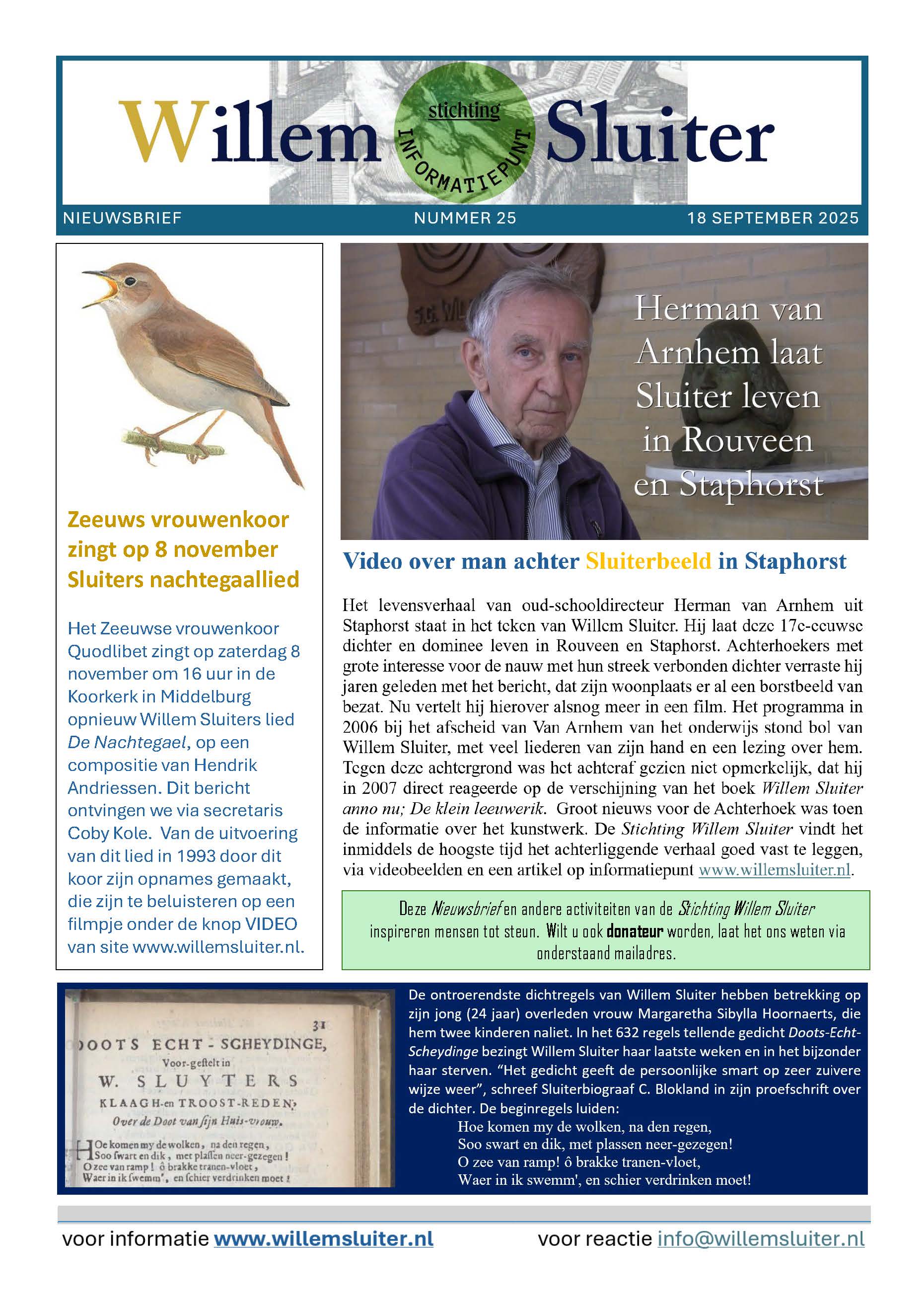 Nieuwsbrief 25