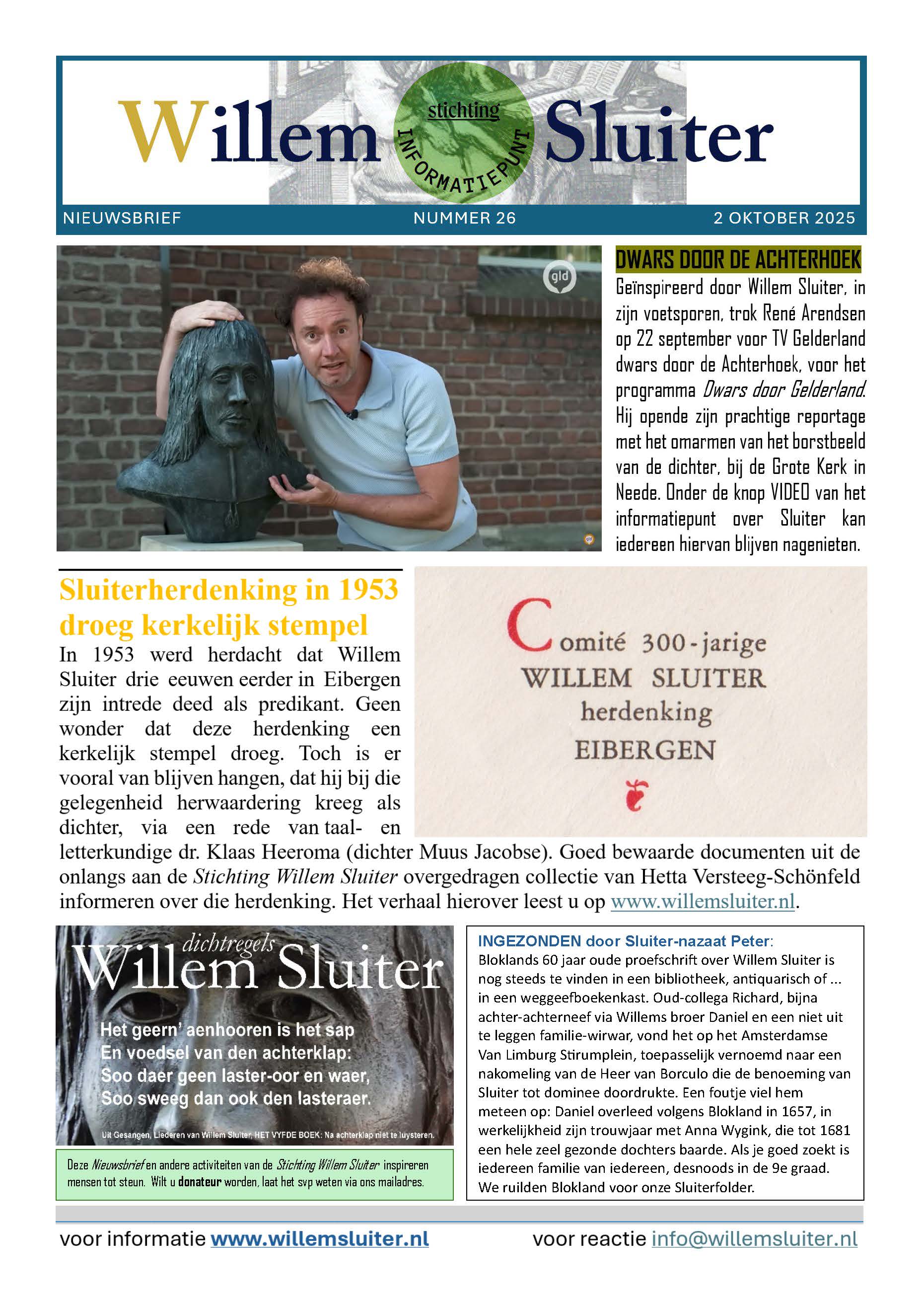 Nieuwsbrief 26