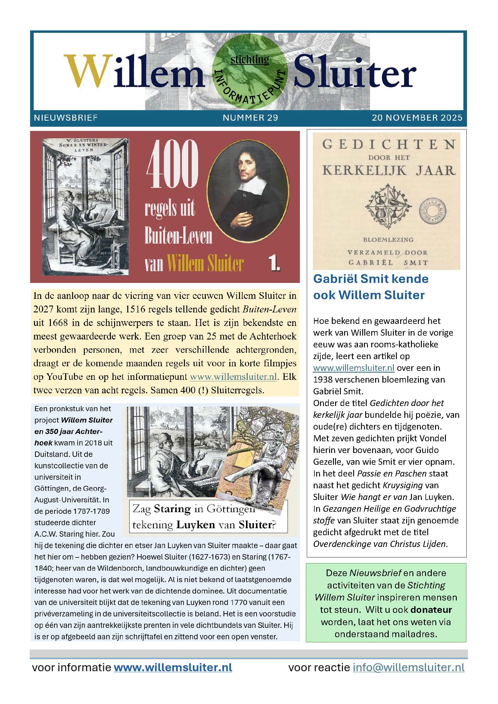 Nieuwsbrief 29