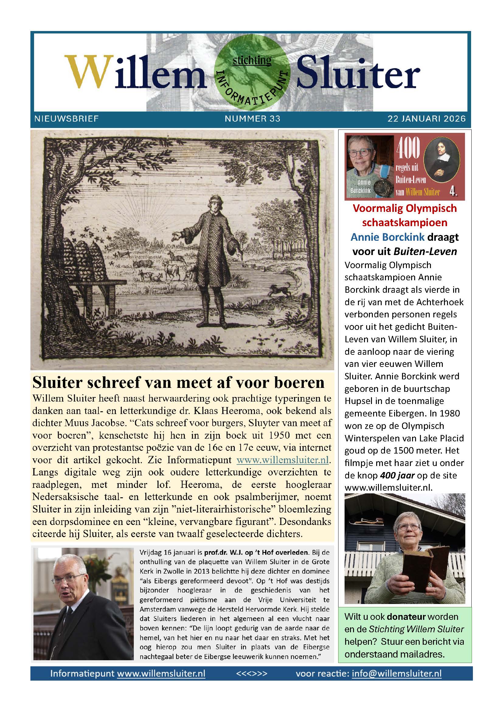 Nieuwsbrief 33