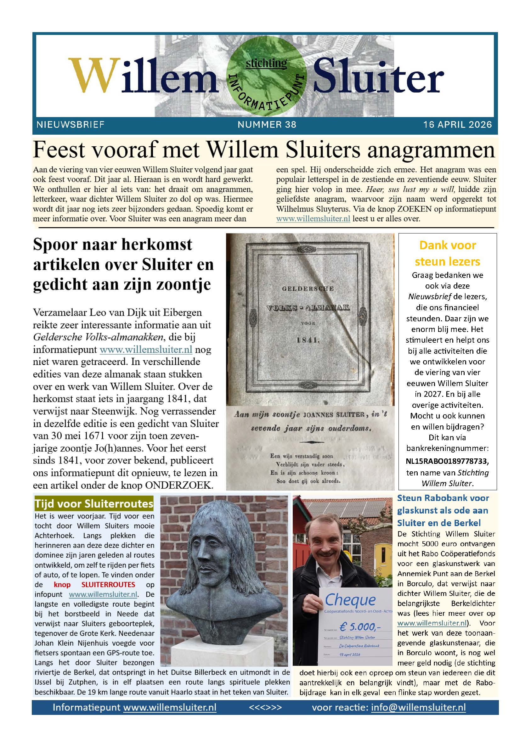Nieuwsbrief 38