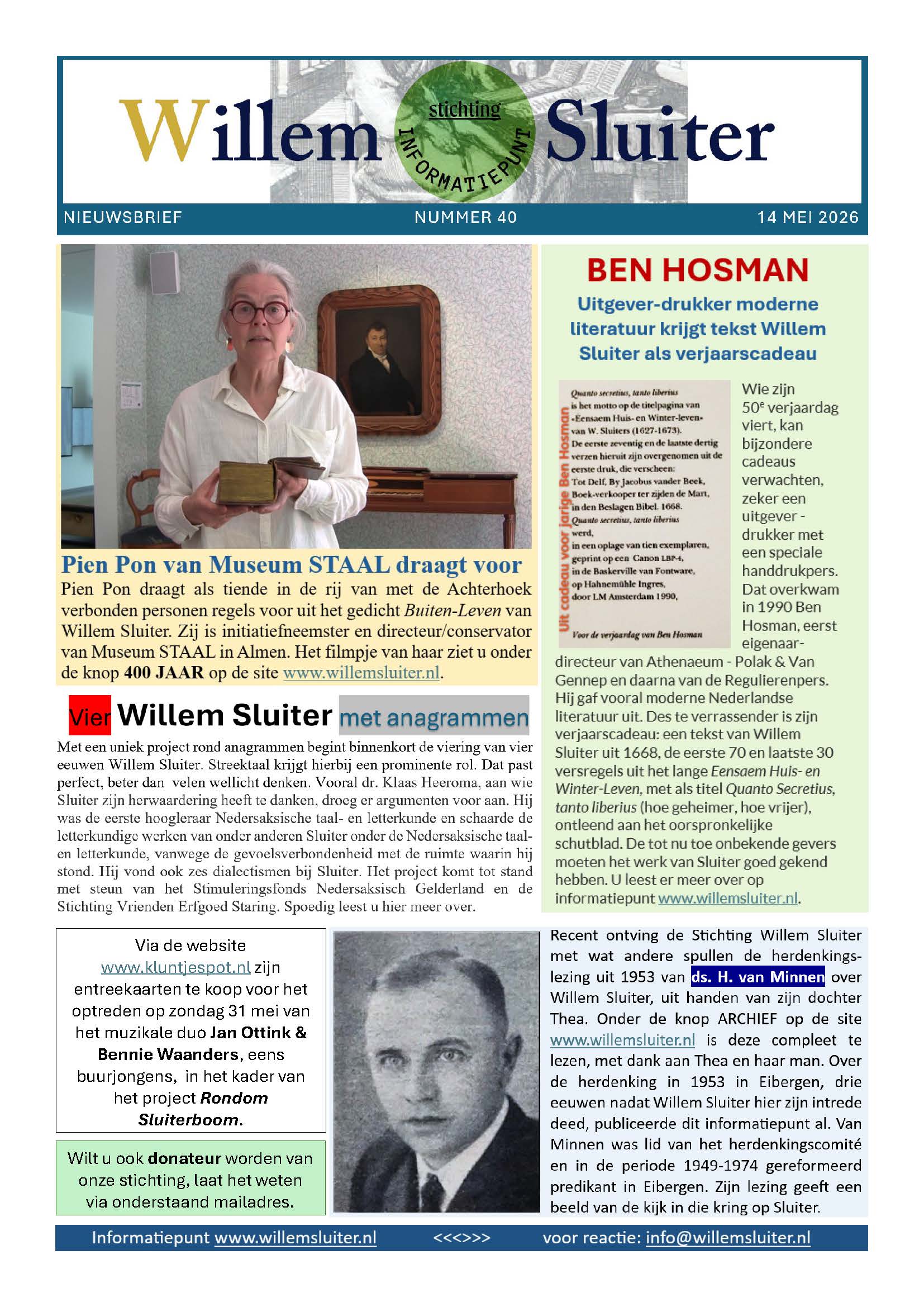 Nieuwsbrief 40