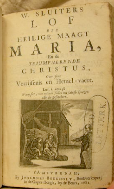 Sluiter Maria 2 1681